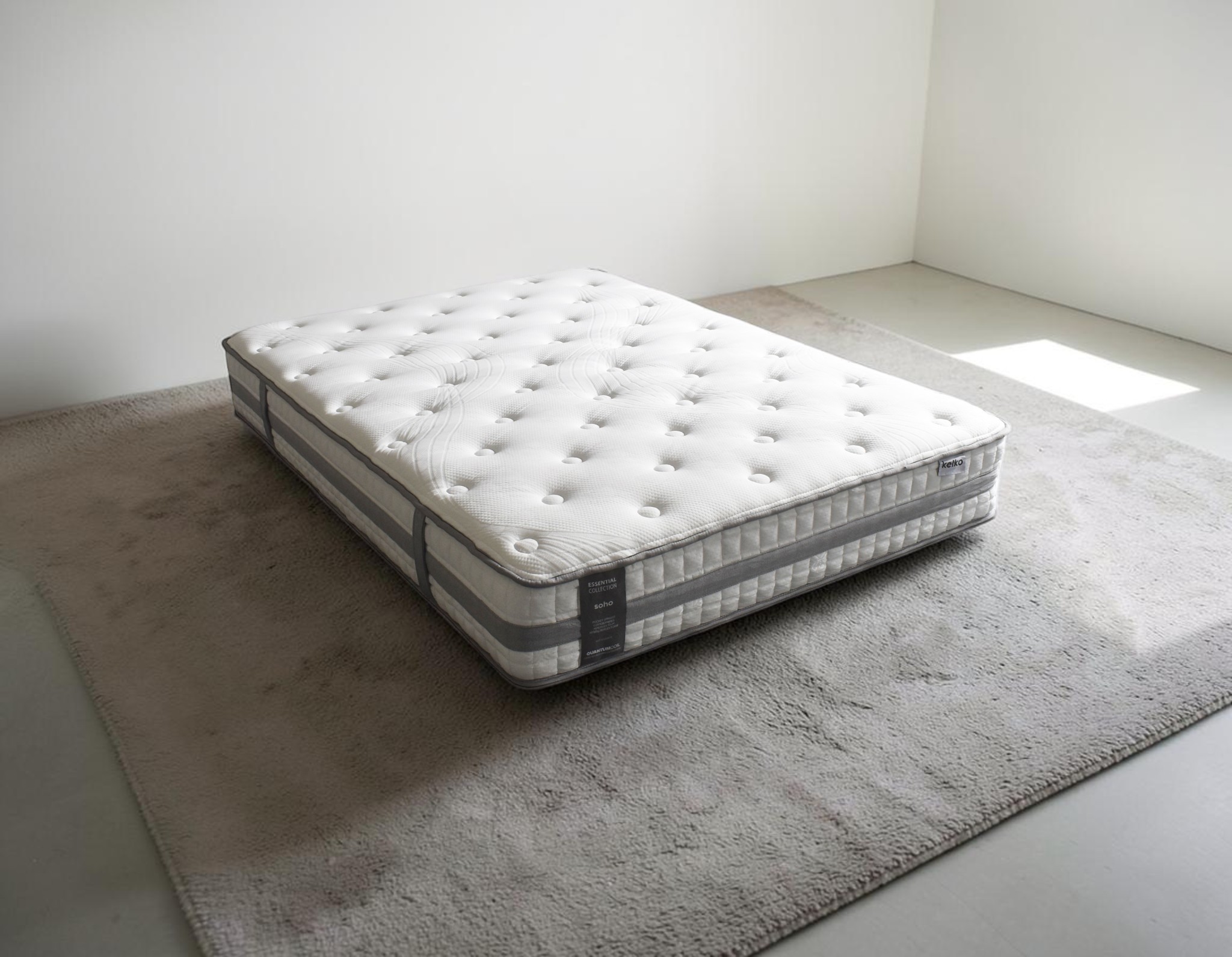 Kelko Soho mattress, in a room